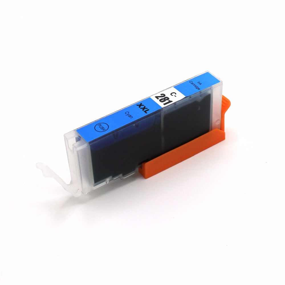 Canon CLI-281XXLC Remanufactured Cyan 11.7ML Extra High Yield InkJet Cartridge, 1980C001