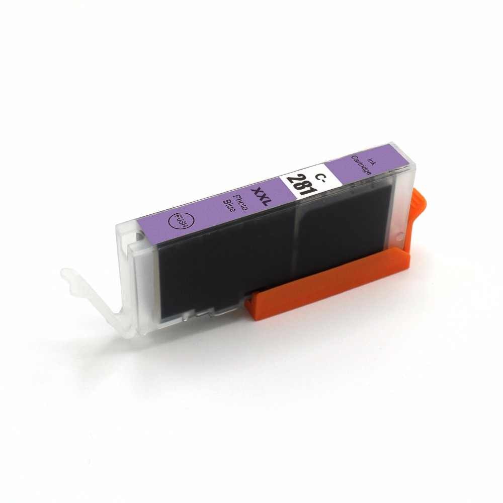 Canon CLI-281XXLPB Remanufactured Photo Blue 11.7ml Extra High Yield InkJet Cartridge, 1984C001