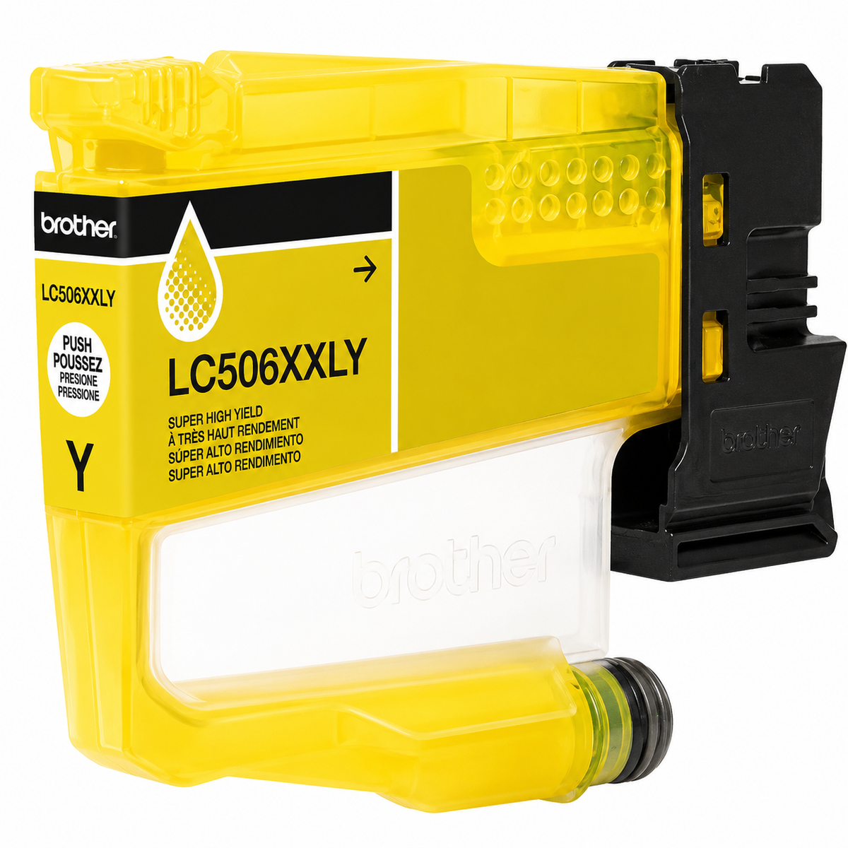 Brother LC506XXL Compatible High Yield Yellow 2500 X Inkjet Cartridge, LC506XXLY