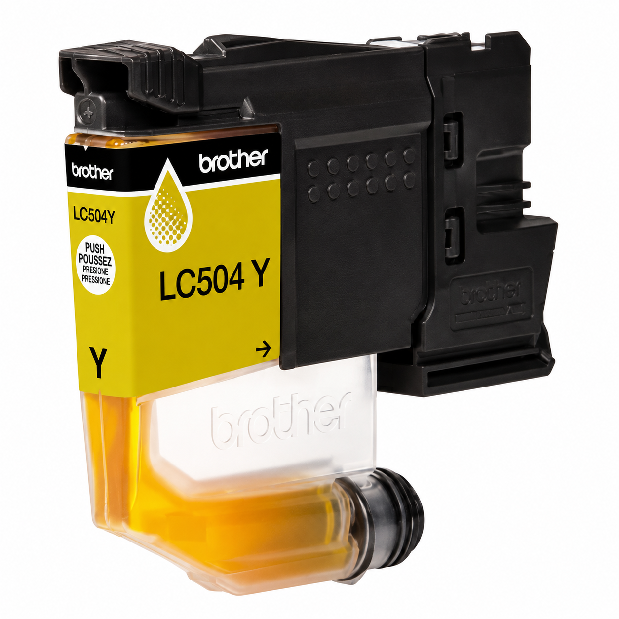 Brother LC504 Compatible Yellow 500 YieldInkjet Cartridge, LC504Y