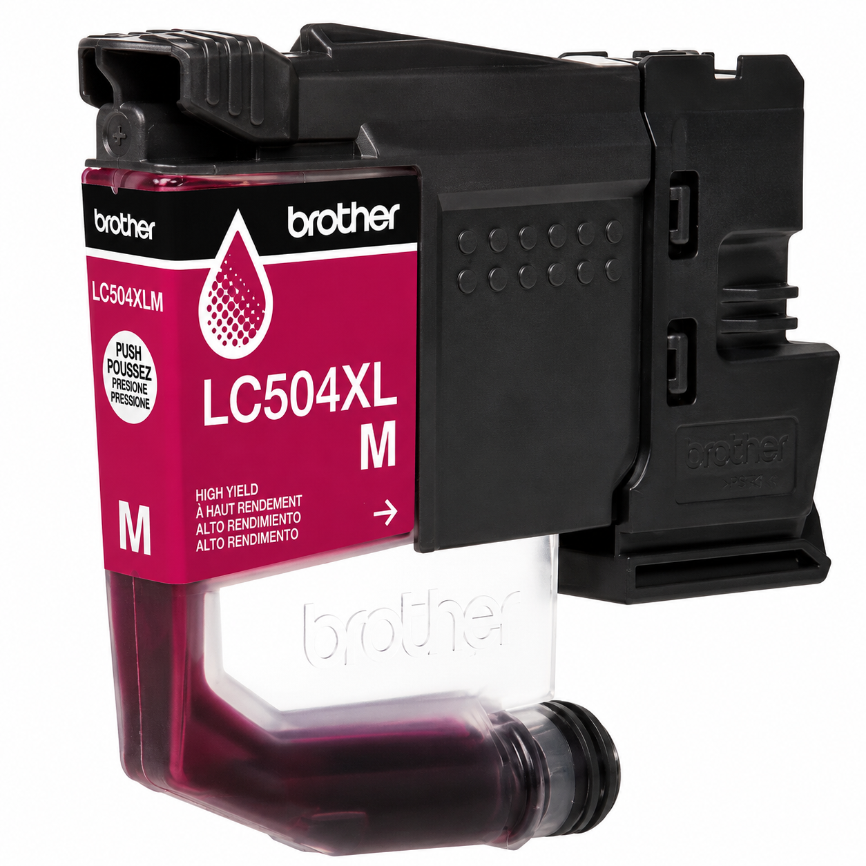 Brother LC504XL Compatible Magenta 1000 High Yield Yield Inkjet Cartridge, LC504XLM