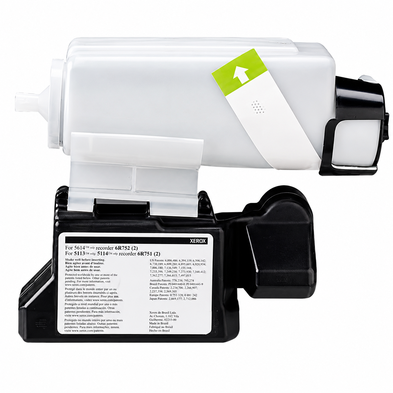 Xerox 5614 Black Toner Cartridge, 6R752