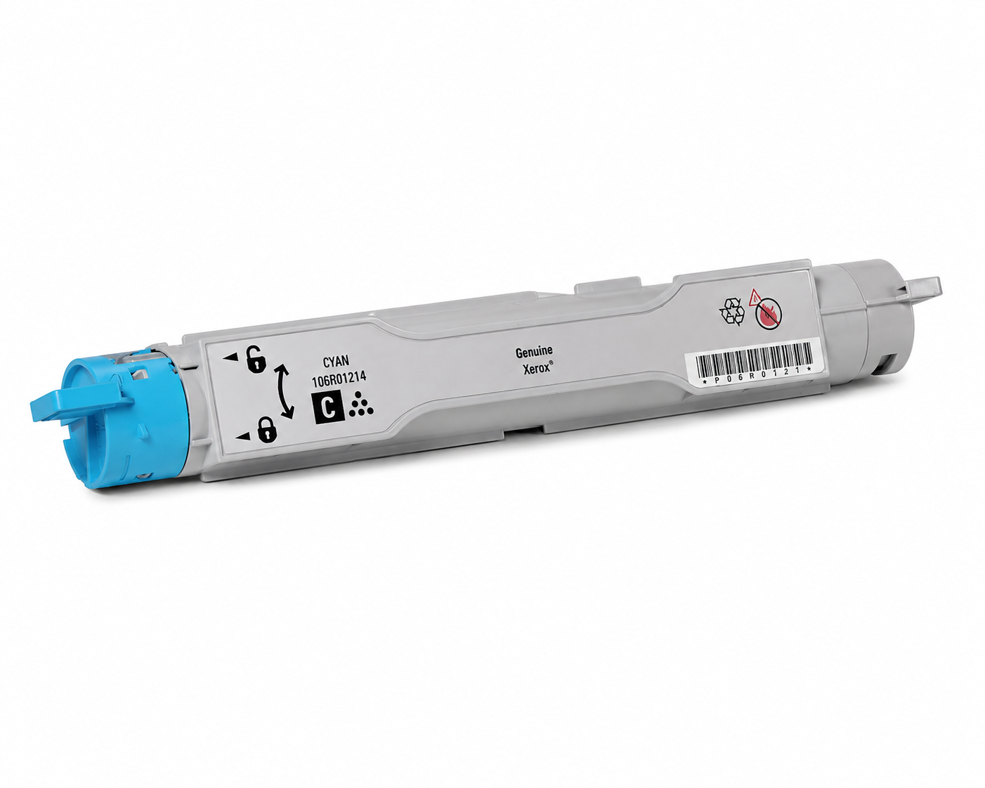 Xerox Phaser 6360 Cyan Standard Yield Laser Toner Cartridge, 106R1214