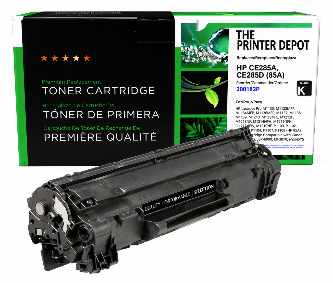 HP LaserJet Pro M1212 P1102 P1109 P1132 Toner Cartridge CE285A 85A