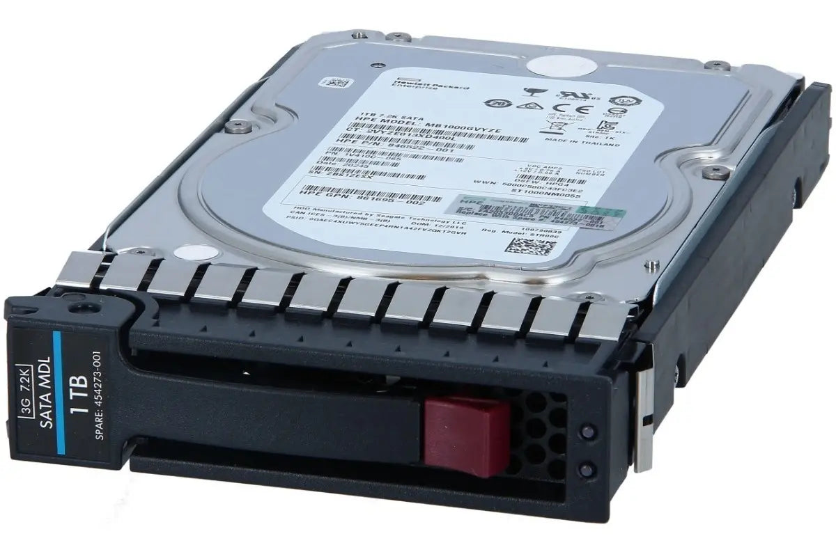 HP 1TB 7.2K SATA Hard Drive, 454273-001
