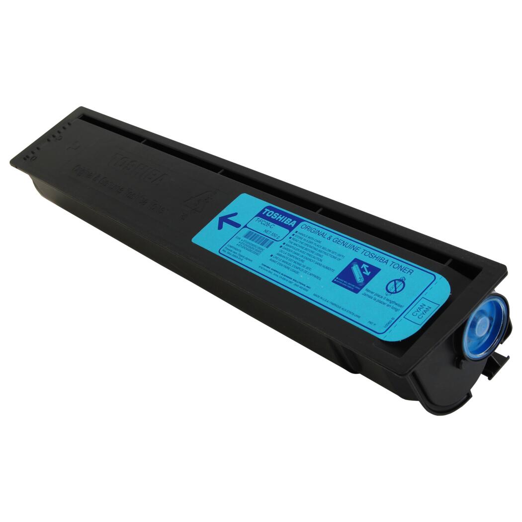 Toshiba e-Studio 2330/2820/2830/3520/3530/4520 Cyan Toner Cartridge, TFC28C