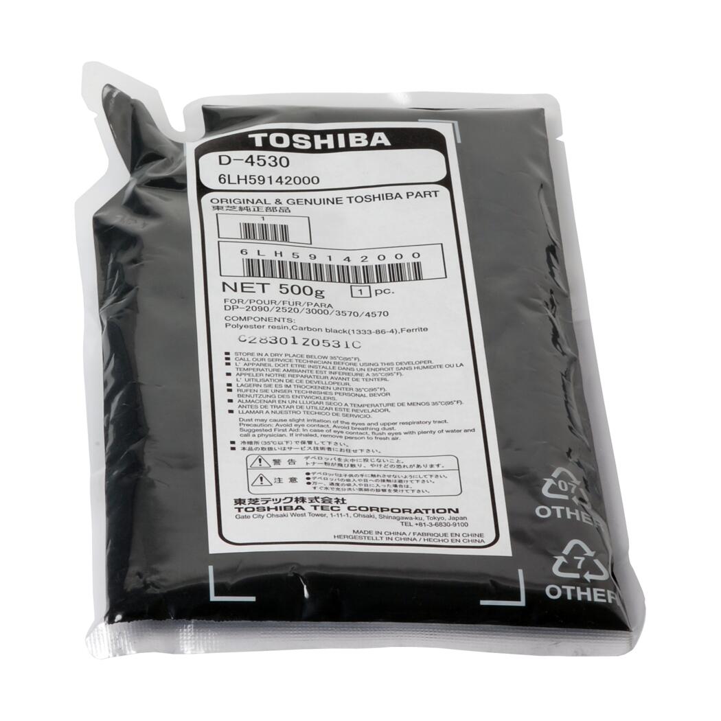 Toshiba E-Studio 205/206/255/256/305/355/455 Black Developer, D-4530