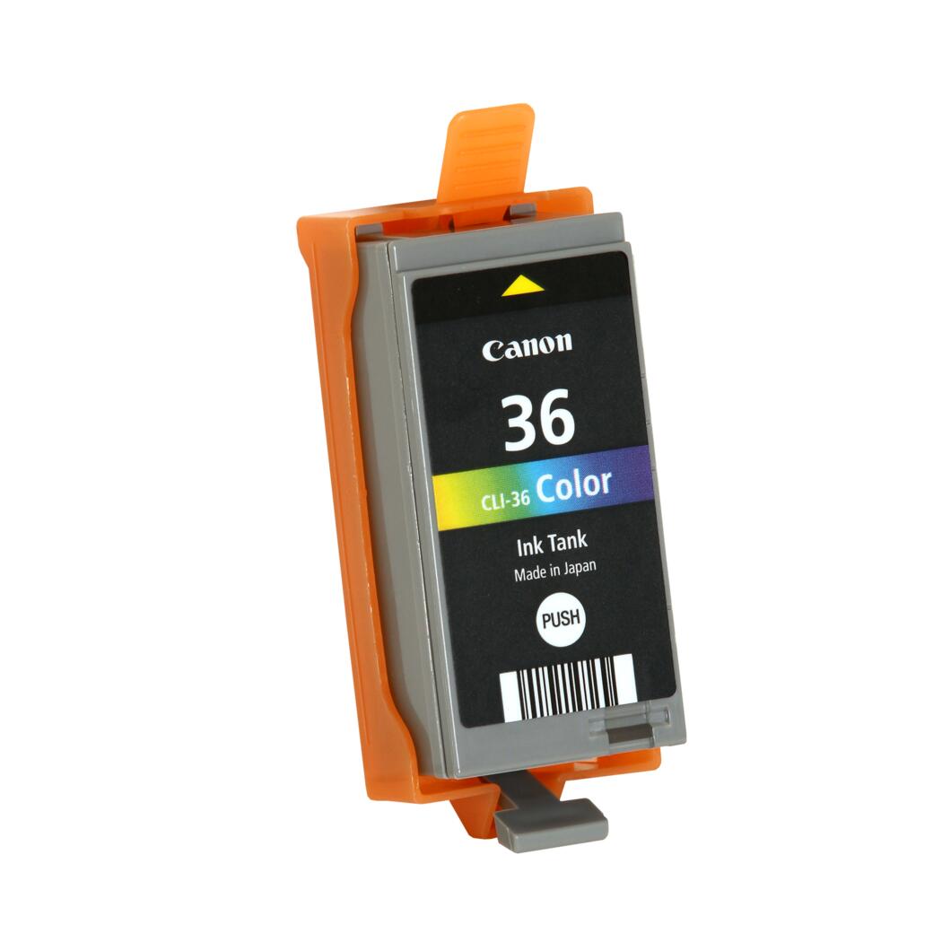 Canon CLI-36 Compatible Tri-Color 250 Yield InkJet Cartridge, 1511B002