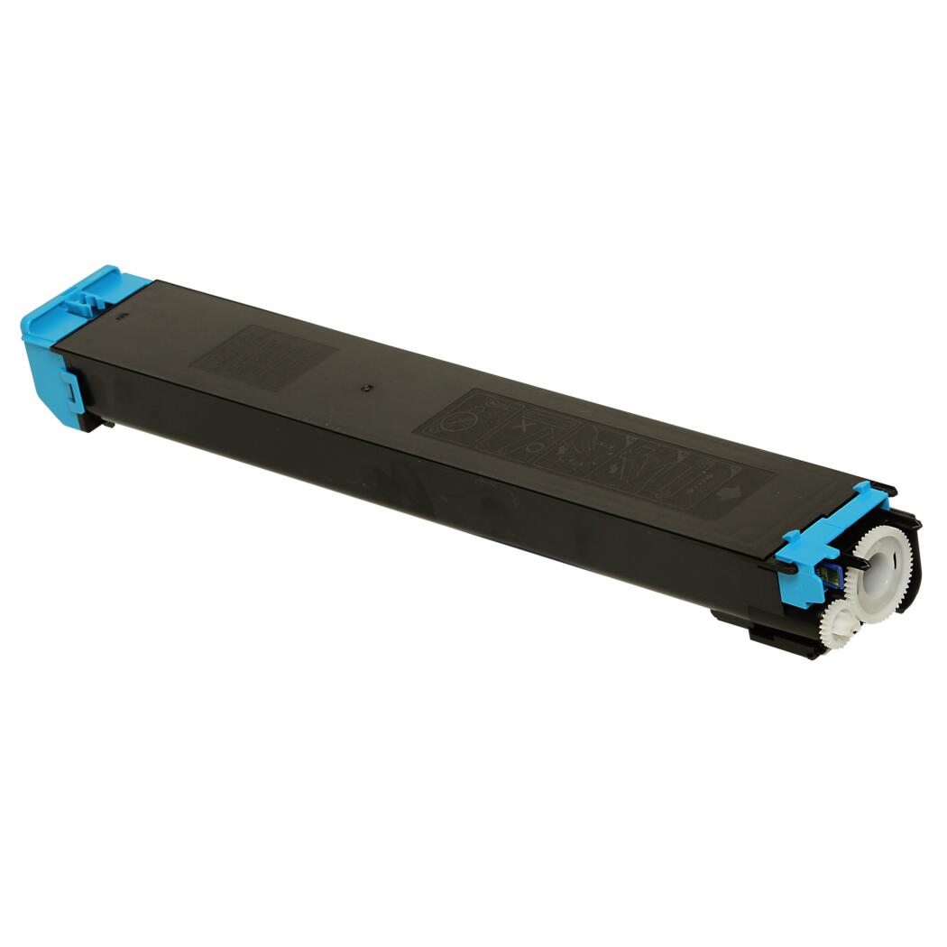 Sharp MX-2610/MX-2615 Compatible TAA Compliant Cyan 15K Yield Toner Cartridge, MX-36NTCA