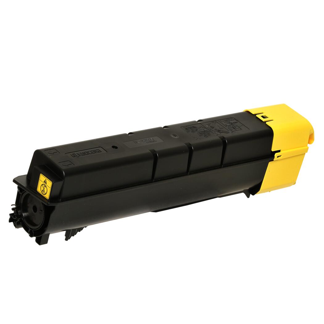 Kyocera Copystar TK-8707Y Yellow Toner Cartridge, 1T02K9ACS0