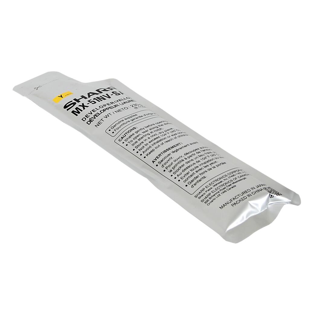 Sharp MX-4110N/5110N Yellow Developer, MX51NVSA-Y