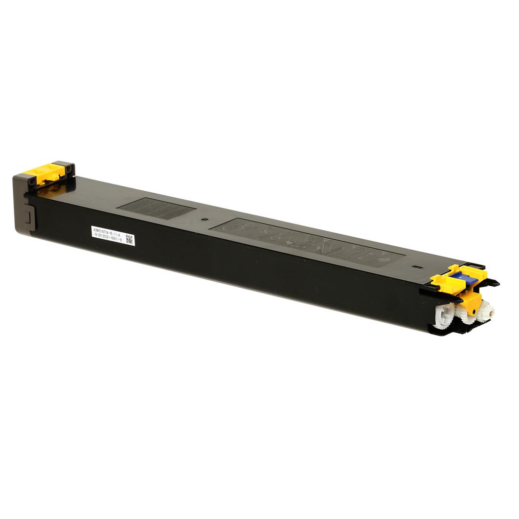 Sharp MX-4110/MX-4140 Compatible TAA Compliant Yellow 18K Yield Toner Cartridge, MX-51NTYA