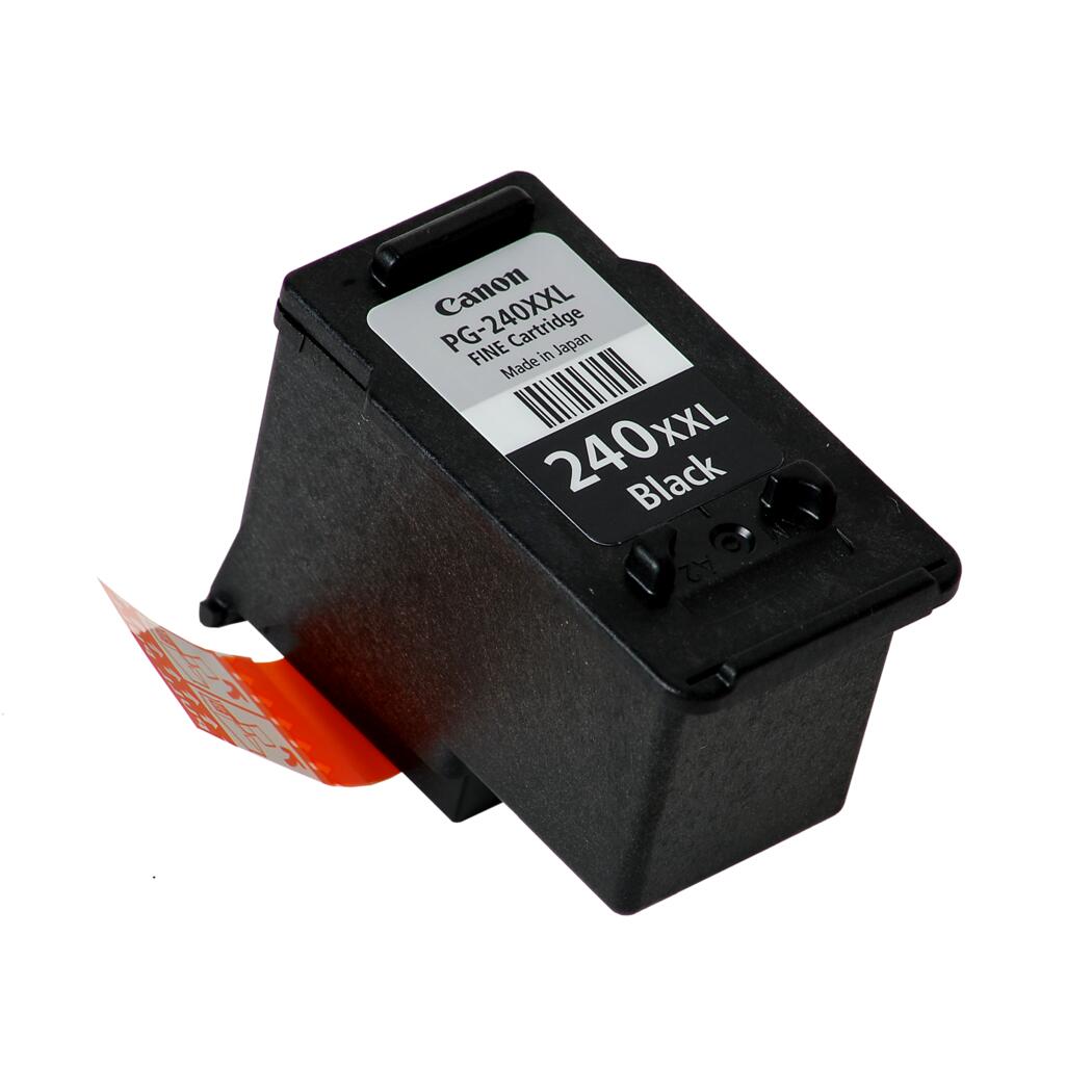 Canon PG-240XXL,PG-240XL Black 600 Extra High Yield InkJet Cartridge, 5204B001/5206B001