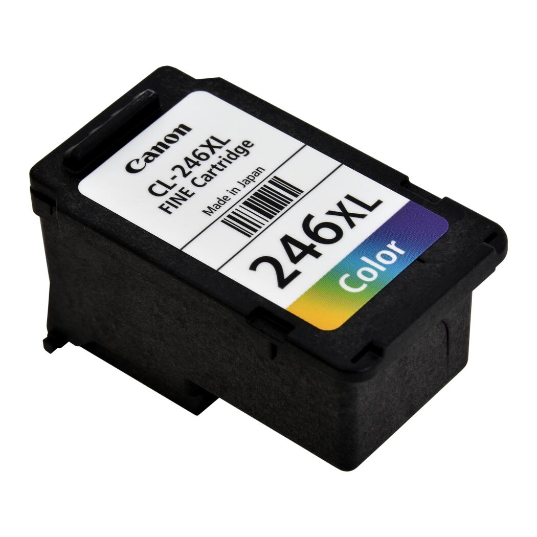 Canon CL-246XL Remanufactured Tri-Color 300 High Yield InkJet Cartridge, 8280B001