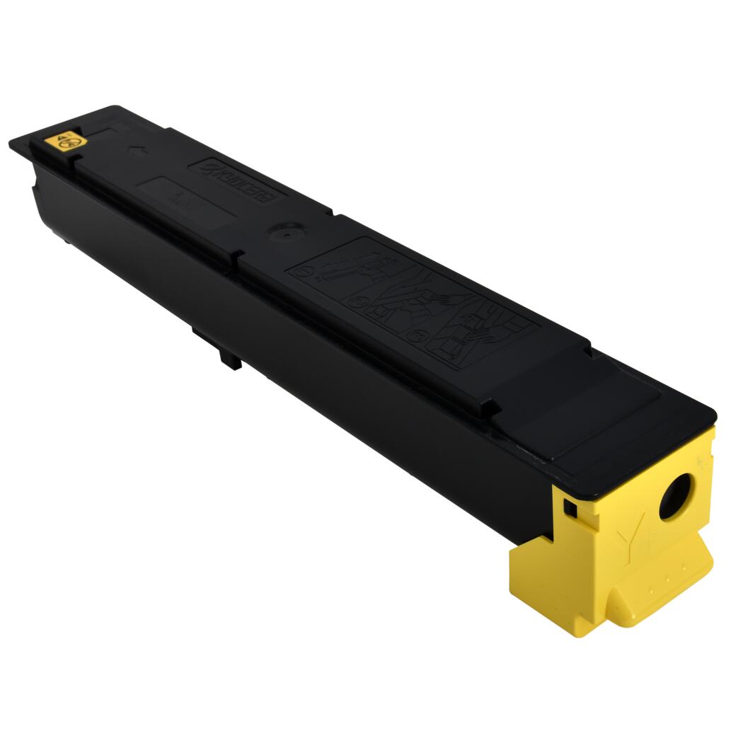 Kyocera TK-5207Y Compatible TAA Compliant Yellow 12K Yield Toner Cartridge, 1T02R5AUS0
