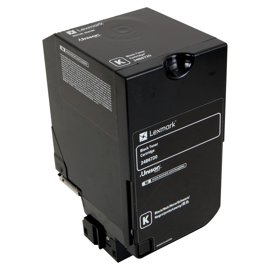 Lexmark XC4140/XC4143/XC4150/XC4153 Black Toner Cartridge, 24B6720