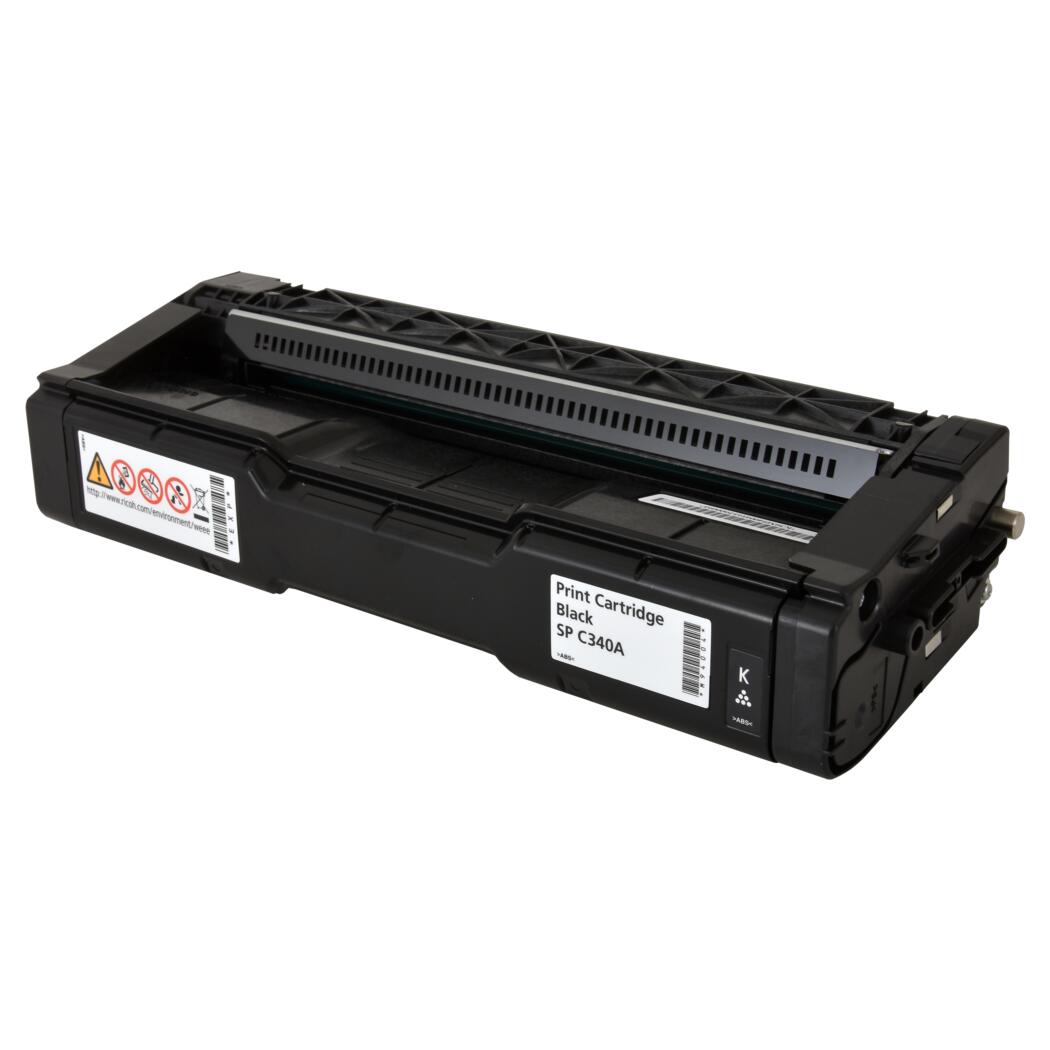 Ricoh SP C340DN C340A Black Toner Cartridge, 407895