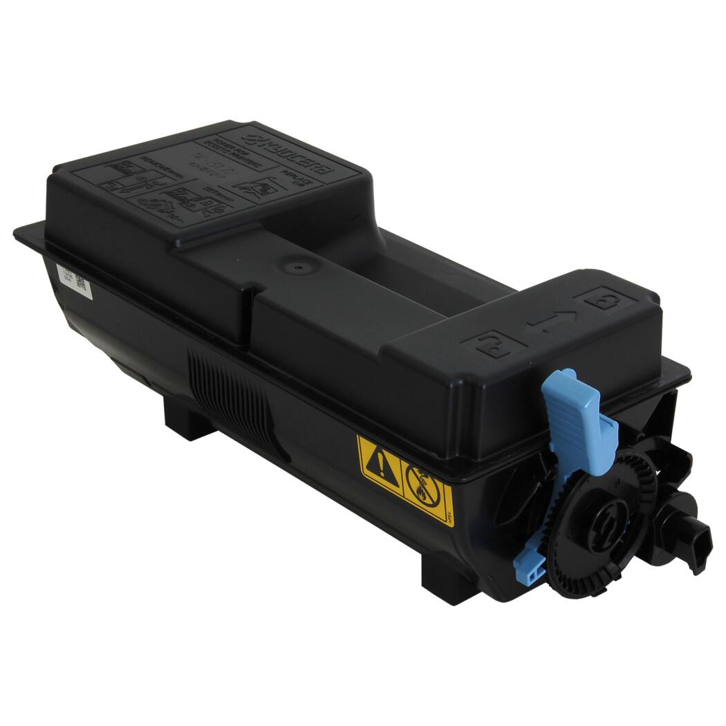 Kyocera TK-3162 Compatible TAA Compliant Black 12.5K Yield Toner Cartridge, 1T02T80US0