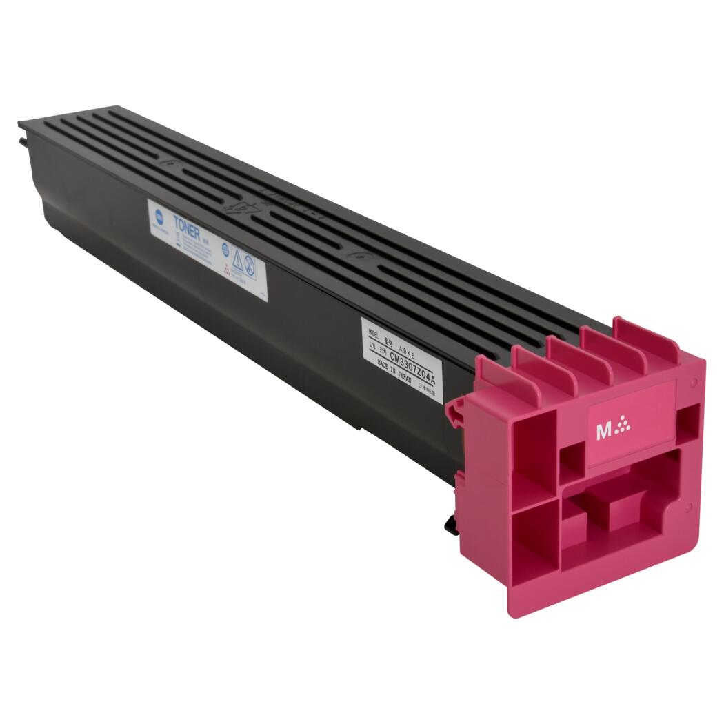 Konica TN713M Compatible TAA Compliant Magenta 33.2K Yield Toner Cartridge, A9K8330