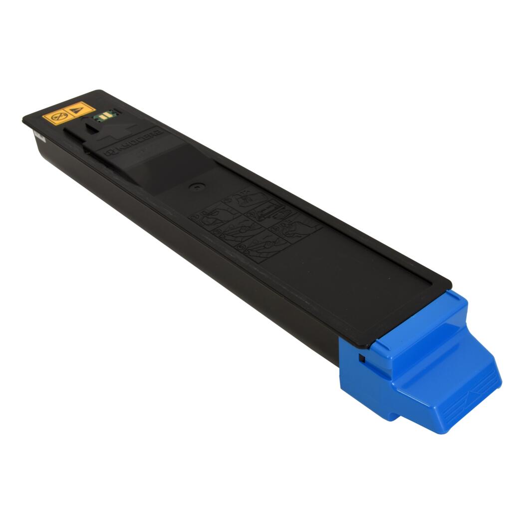 Kyocera TK-8117C Compatible TAA Compliant Cyan 6K Yield Toner Cartridge, 1T02P3CUS0