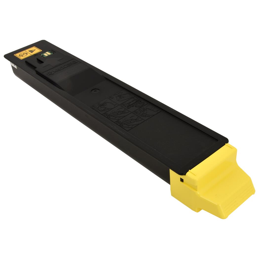 Kyocera TK-8117Y Compatible TAA Compliant Yellow 6K Yield Toner Cartridge, 1T02P3AUS0