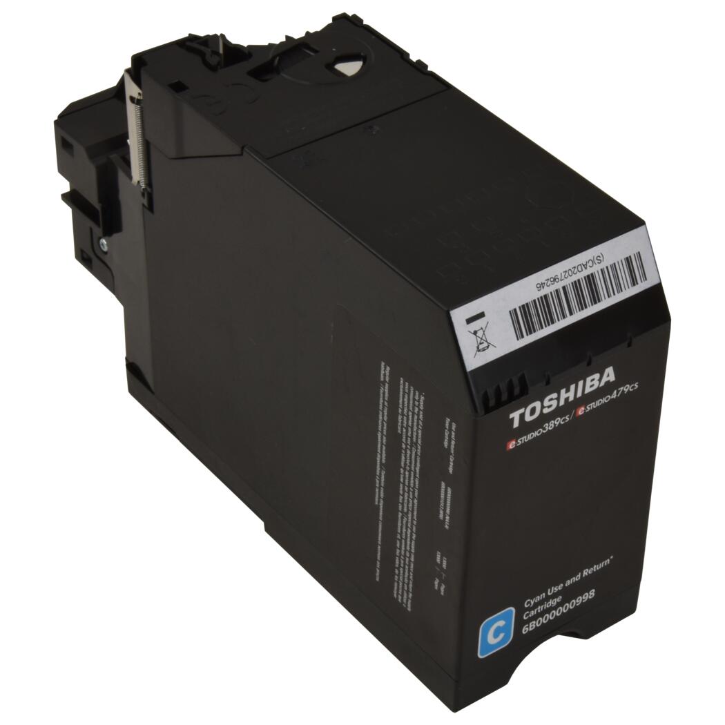 Toshiba eStudio 389CS/479CS Cyan Toner Cartridge, TFC389UCR