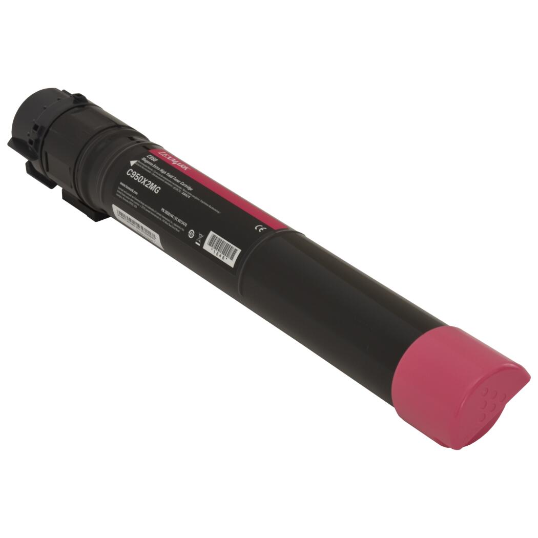 Lexmark C950DE Extra High Yield Magenta Toner Cartridge, C950X2MG