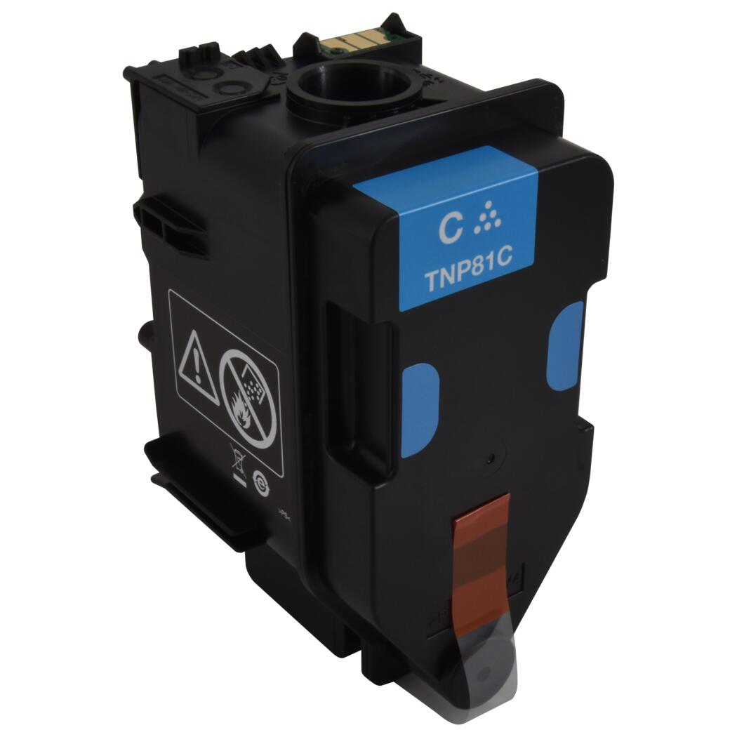 Konica Minolta TNP81C Cyan Toner Cartridge, AAJW431