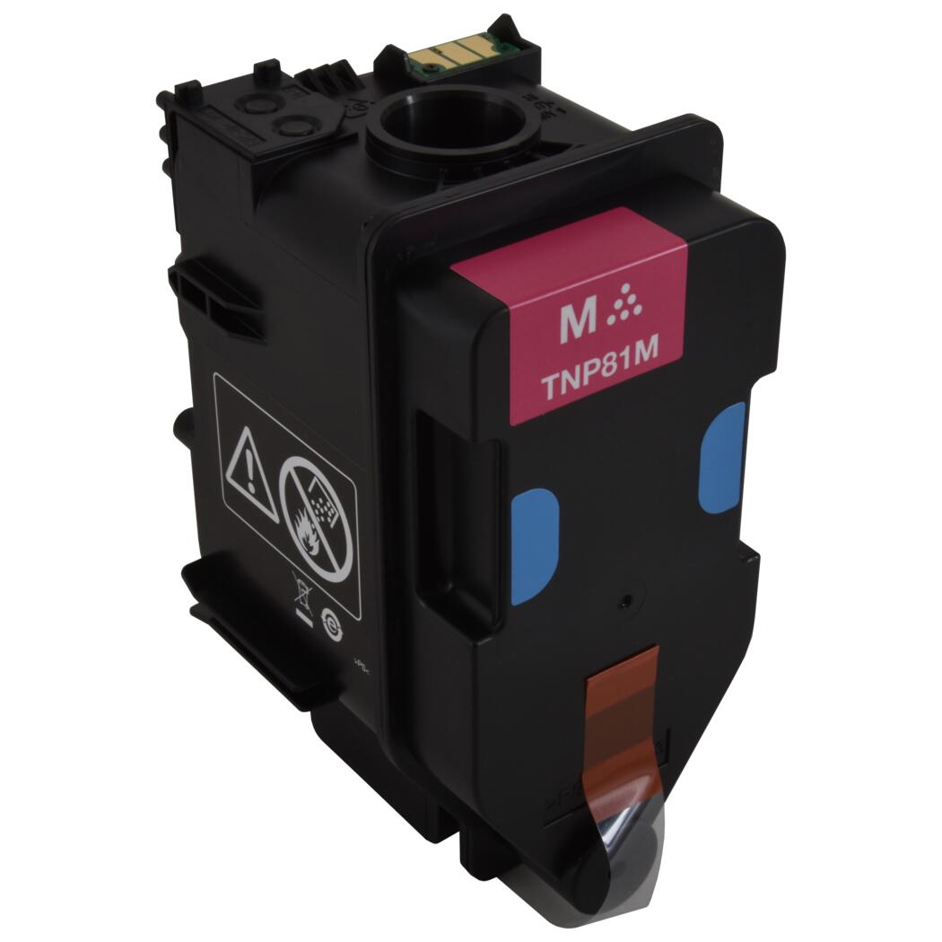 Konica Minolta TNP81M Magenta Toner Cartridge, AAJW331