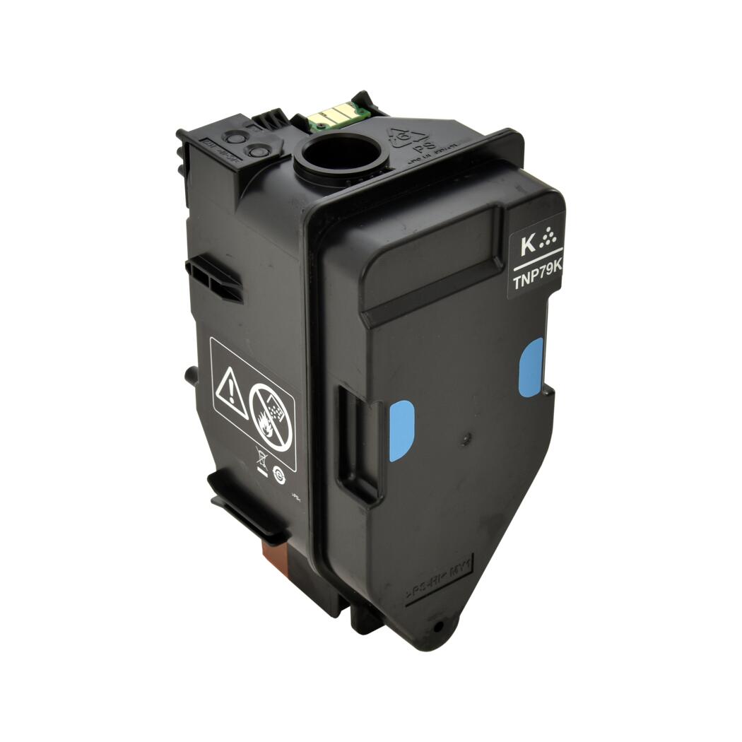 Konica TNP79K TNP80K TNP81K Compatible TAA Compliant Black 13K Yield Toner Cartridge, AAJW130