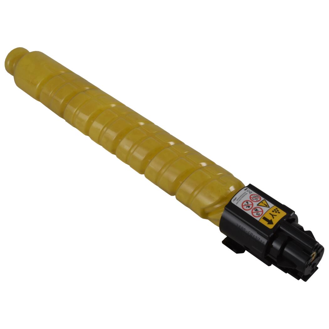 Ricoh C300F/C400F Compatible TAA Compliant Yellow 6K Yield Toner Cartridge, 842381