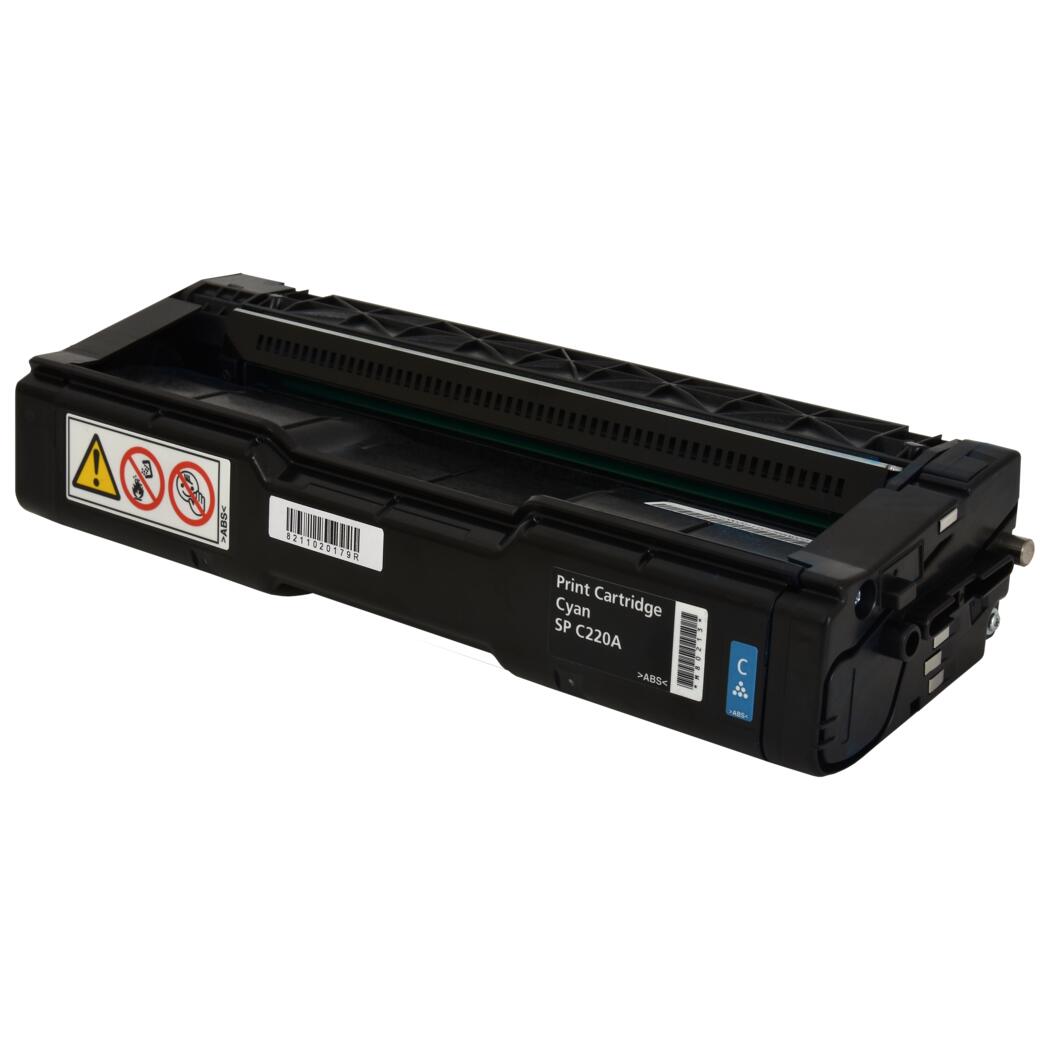 Ricoh SP C220N C220A Cyan Toner Cartridge, 406096
