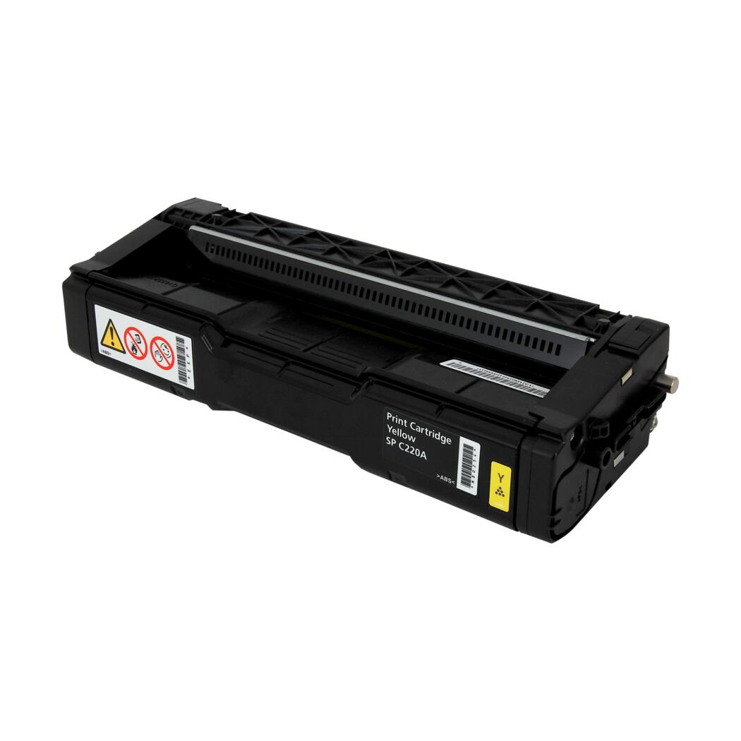 Ricoh SP C220S/C220SF/C222SF Yellow Toner Cartridge, 406044