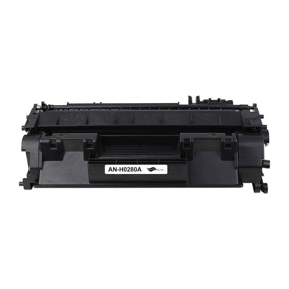 HP 80A 2/Pack Compatible Black 2.7K Yield Toner Cartridge, CF280A
