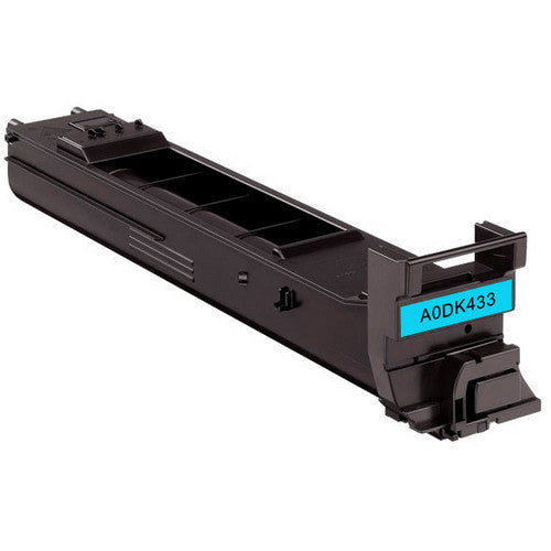 Konica C20/C20P/C20PX/C20X Cyan Toner Cartridge, A0DK433