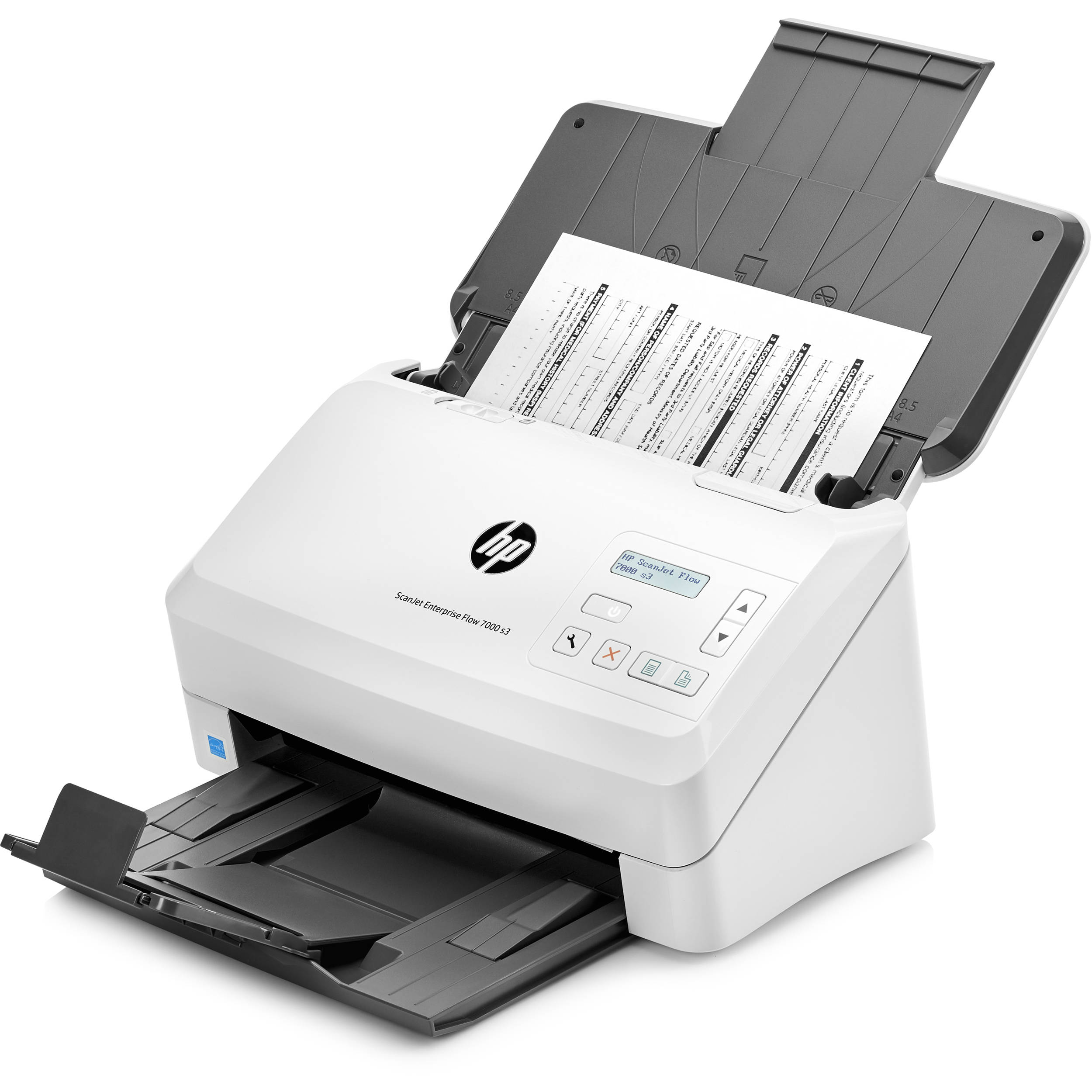 HP ScanJet Enterprise Flow 7000 s3 Refurbished Sheet-Feed Scanner, L2757A