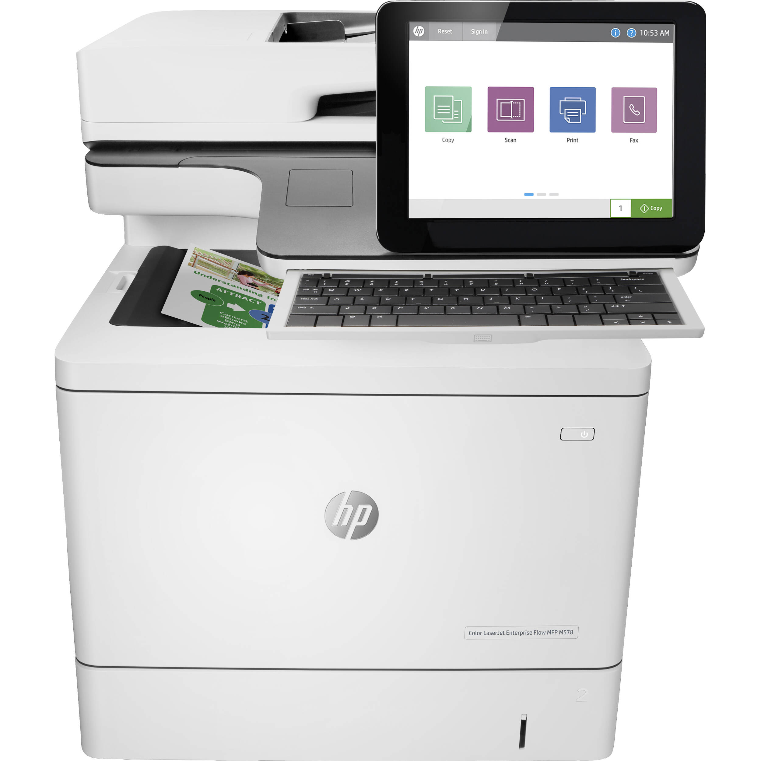 HP M578c Color LaserJet Enterprise Flow MFP (Refurbished) 7ZU87A