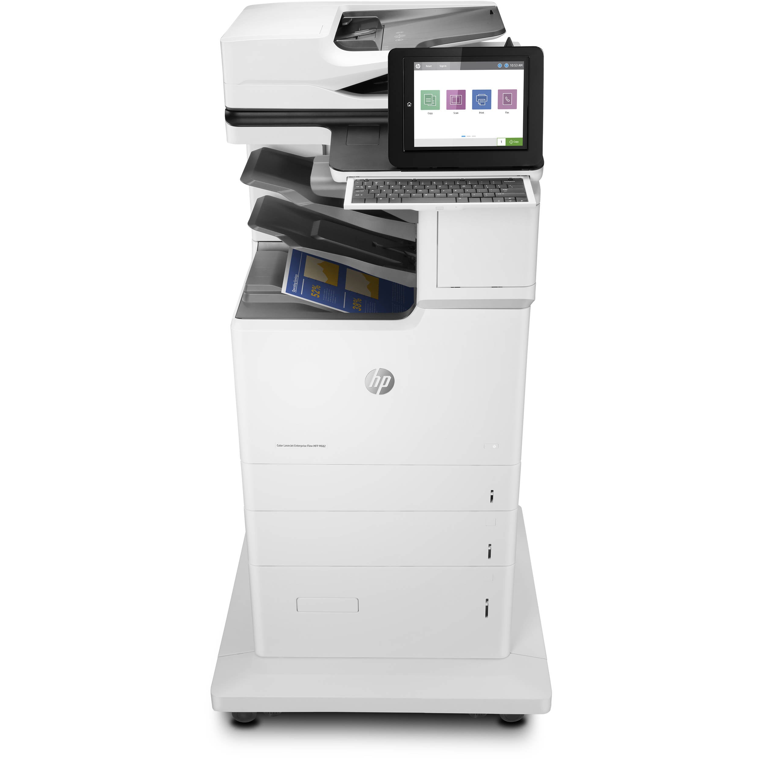 HP Color LaserJet Enterprise M682z New Open Box All-In-One, J8A17A