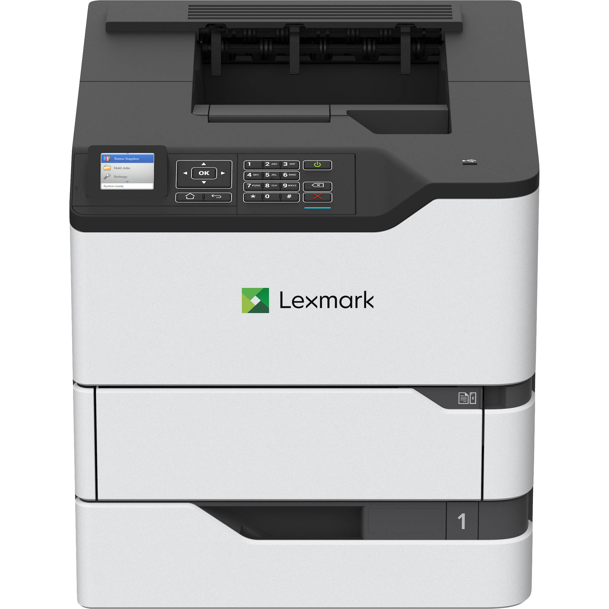 Lexmark MS725dvn Monochrome New Open Box Laser Printer, 50G0610