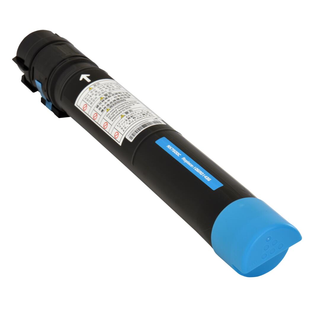 Xerox Phaser 7500 High Yield Cyan Toner Cartridge, 106R1436