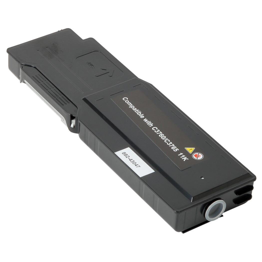 Dell C3760 Compatible Black 11K Extra High Yield Toner Cartridge, 331-8429