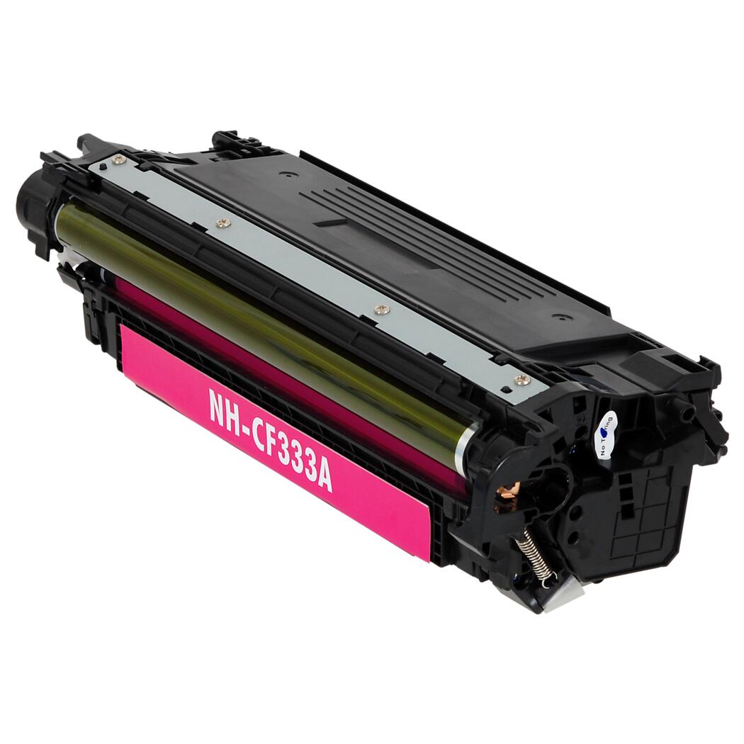 HP 654A Compatible Compatible Magenta 15K Yield Toner Cartridge, CF333A