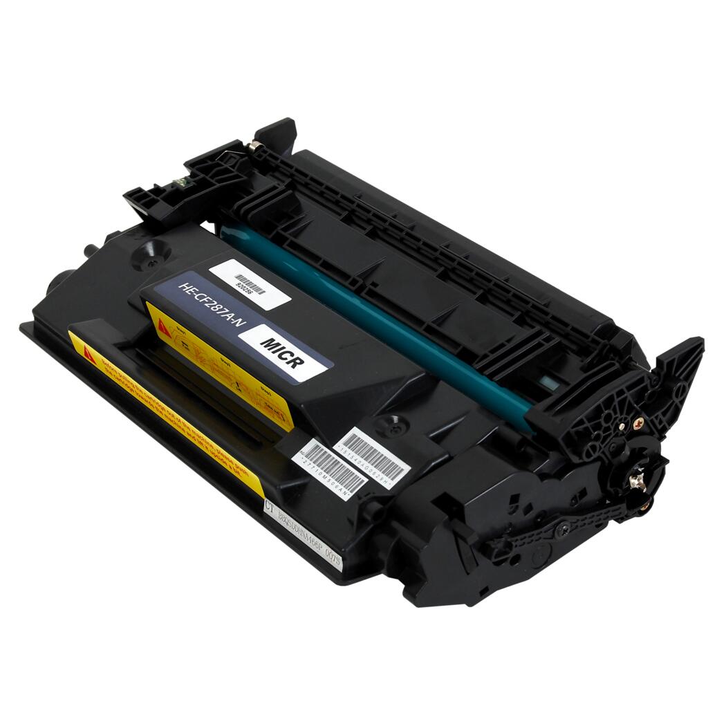 HP 87A Compatible Black 9K Yield MICR Toner Cartridge, CF287A