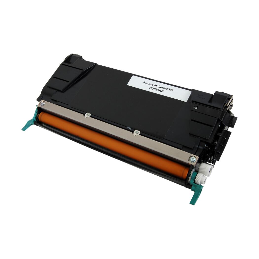 Lexmark C736/X736/X738 High Yield Black Toner Cartridge, C736H1KG