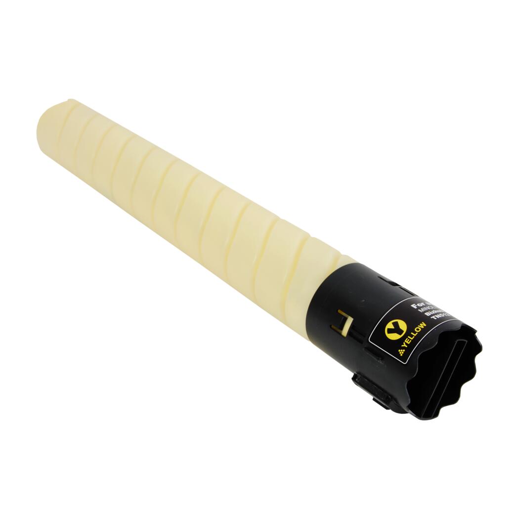 Konica Minolta TN324Y Compatible Yellow 26K Yield Toner Cartridge, A8DA230