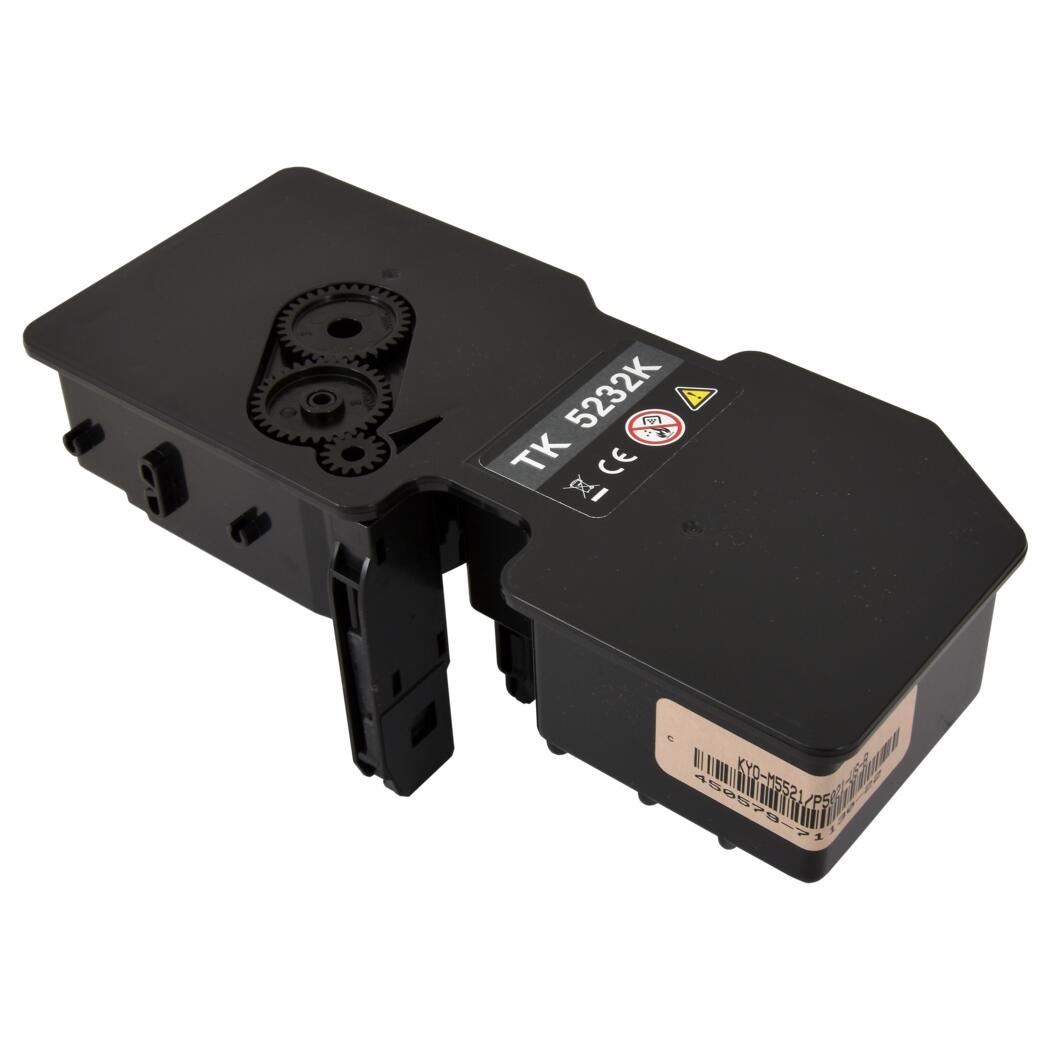 Kyocera TK-5232K Compatible TAA Compliant Black 2.6K High Yield Toner Cartridge, 1T02R90US0