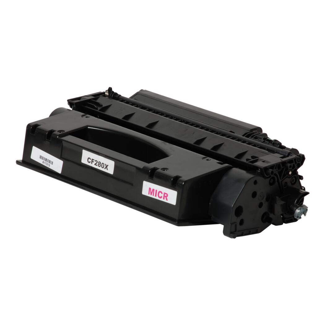 HP 80X Compatible MICR Black 6.9K High Yield Toner Cartridge, CF280X