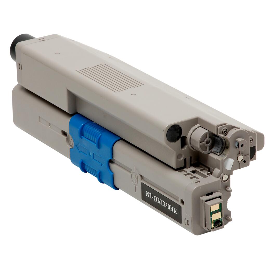 Okidata C330/C530 Remanufactured Toner Cartridge Black 3.5K Yield, 44469801
