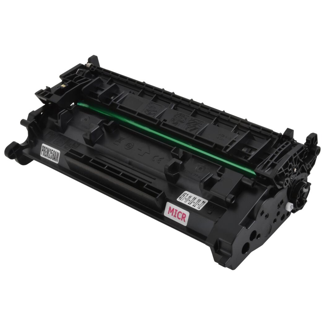 HP 58A Compatible Black 3K Yield MICR Toner Cartridge (New Chip),CF258A