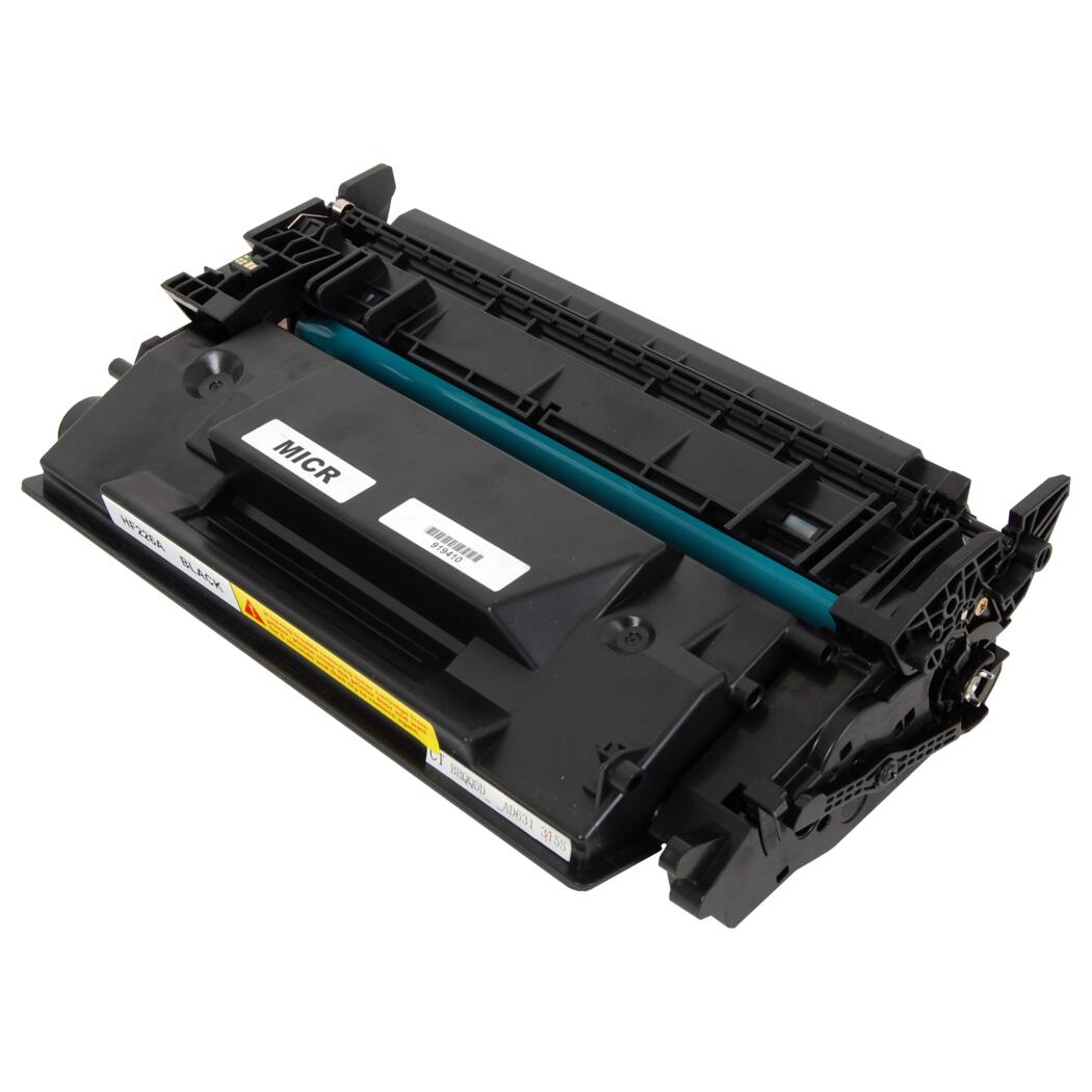 HP 26A Compatible MICR Toner Cartridge, Black 3.1K Yield, CF226A